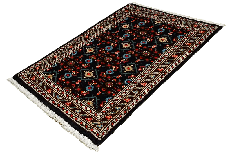 Hamadan · Handgeknüpft – Blau, 92x60 cm