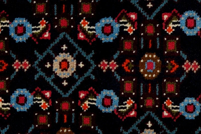 Hamadan · Handgeknüpft – Blau, 92x60 cm