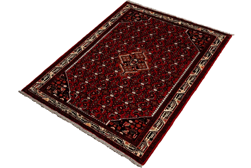 Assadabad · Handgeknüpft – Rot, 161x106 cm