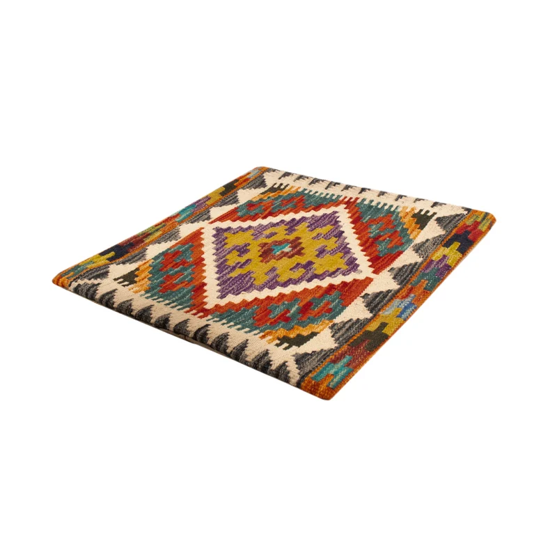 Kissen Teppich 50x50cm - mehrfarbig