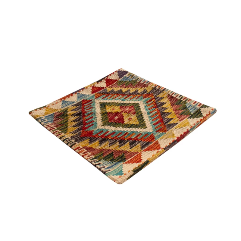 Kissen - Kelim befüllbar quadratisch - 50 x 50 cm - mehrfarbig