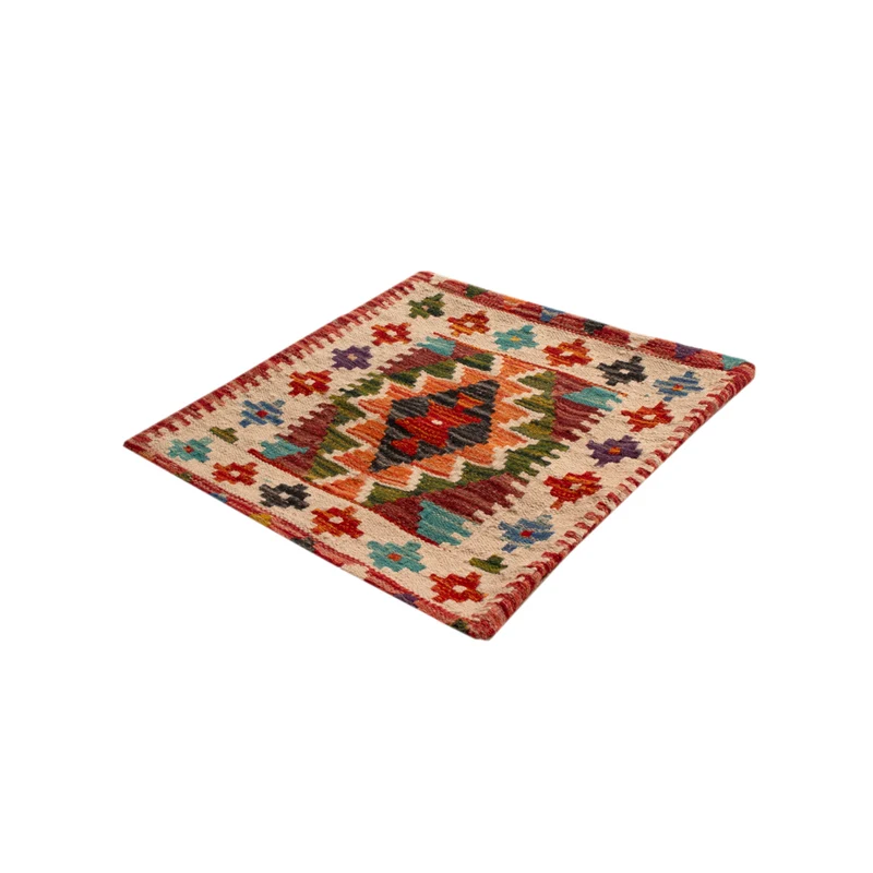 Kissen Teppich 50x50cm - mehrfarbig