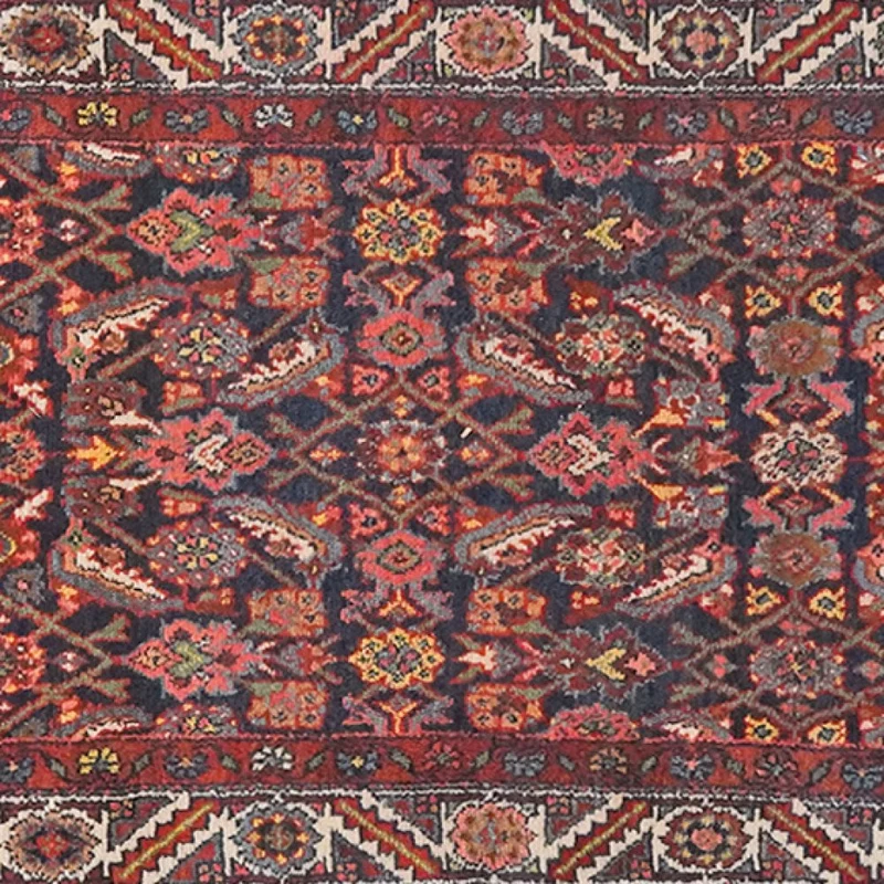 Feyzabad · Handgeknüpft – Blau, 499x101 cm