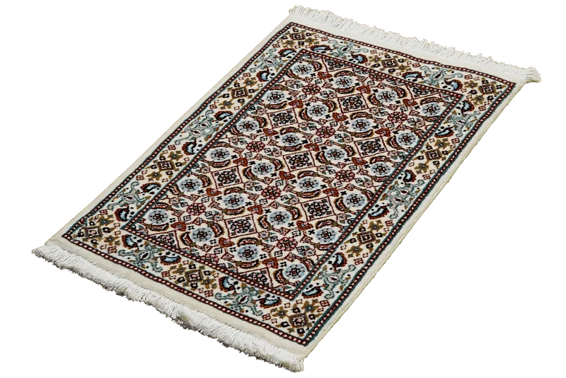 Moud Mahi · Handgeknüpft – Beige, 61x39 cm