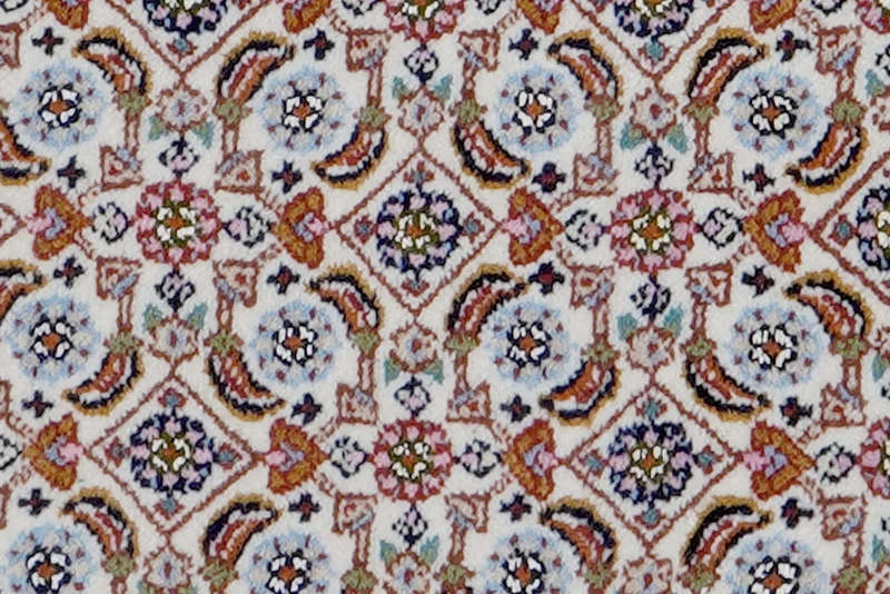 Moud Mahi · Handgeknüpft – Beige, 61x39 cm