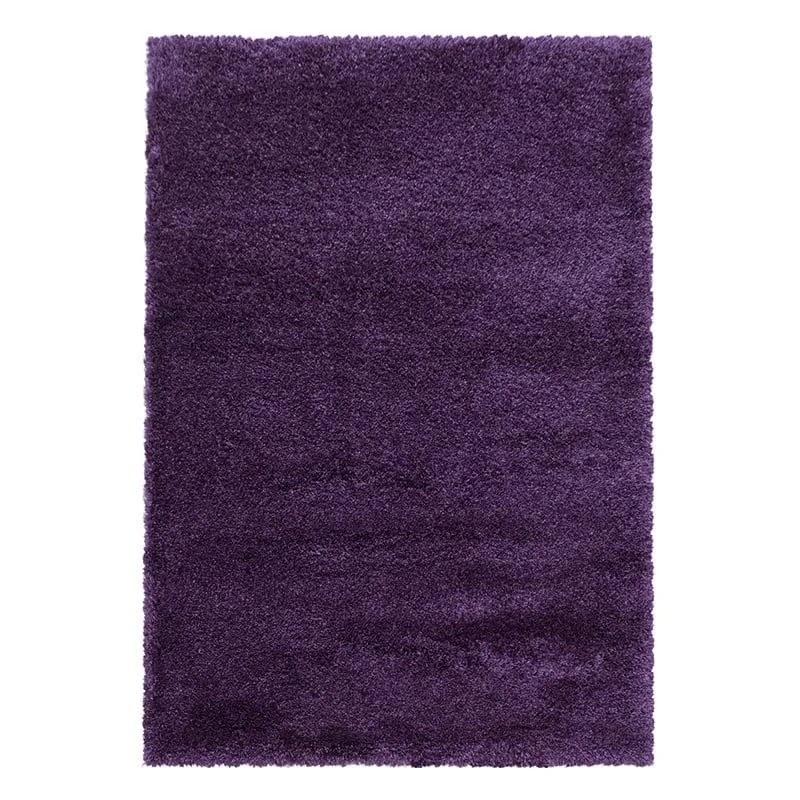 Hochflor Teppich - Fuzzy Lila
