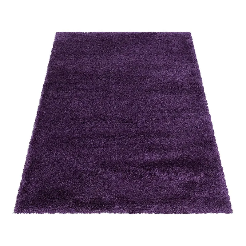 Hochflor Teppich - Fuzzy Lila
