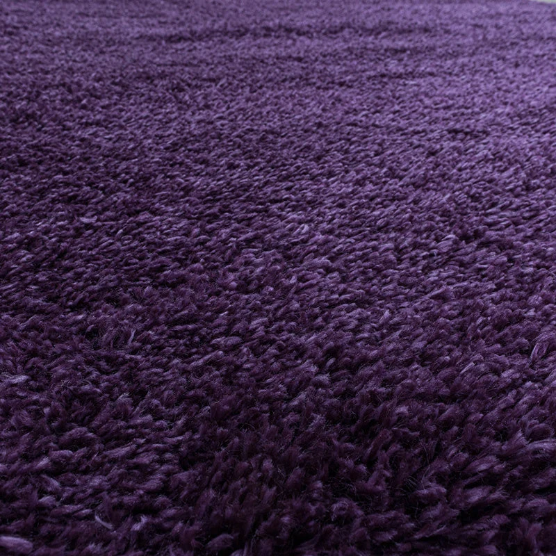Hochflor Teppich - Fuzzy Lila