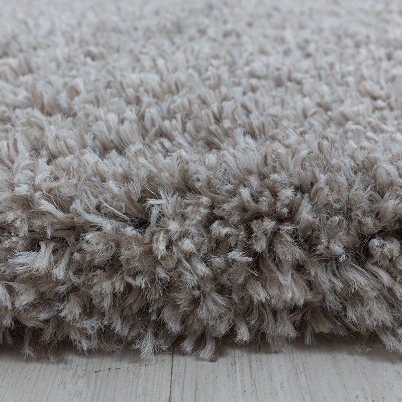 Hochflor Teppich - Fuzzy Beige