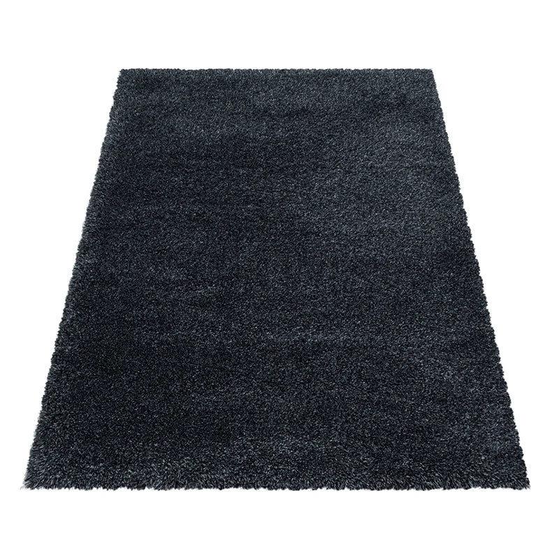 Hochflor Teppich - Fuzzy Anthrazit