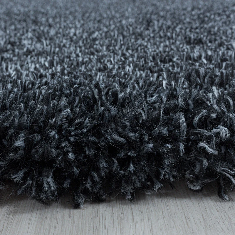 Hochflor Teppich - Fuzzy Anthrazit