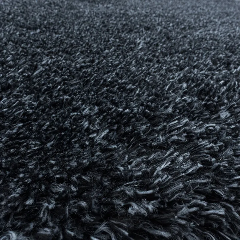 Hochflor Teppich - Fuzzy Anthrazit