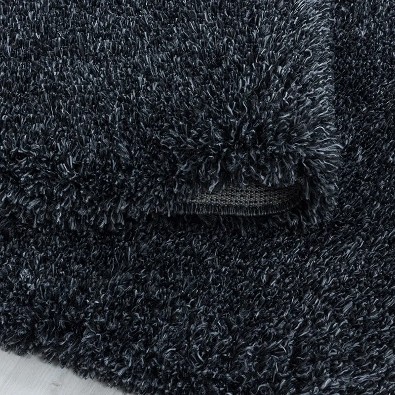 Hochflor Teppich - Fuzzy Anthrazit