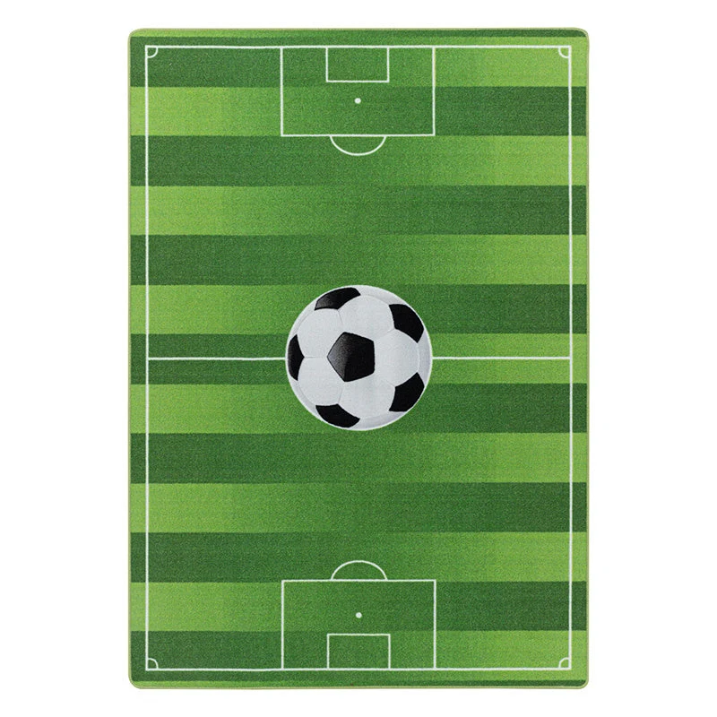 Fußballteppich - Pleun Fußballfeld Grün
