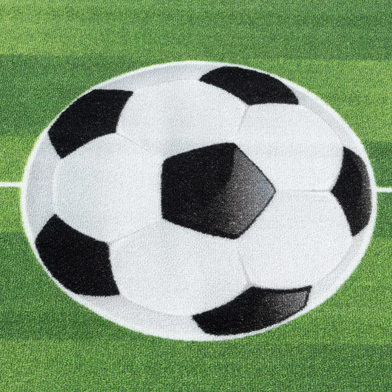 Fußballteppich - Pleun Fußballfeld Grün