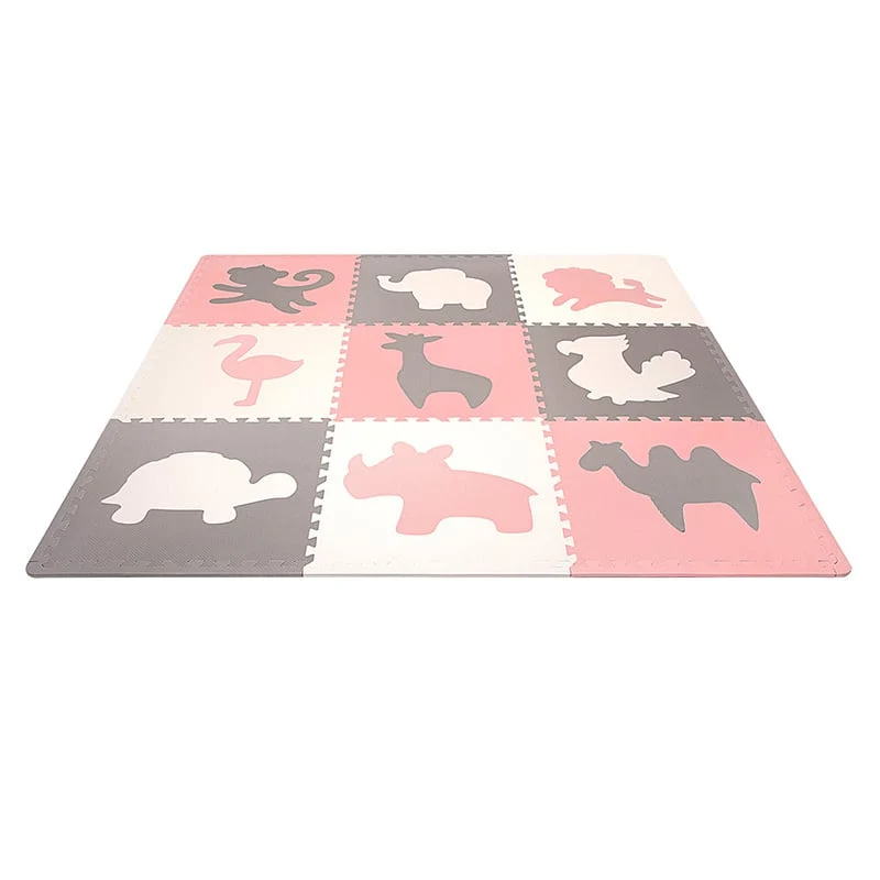 XL Foam Puzzlematte - Lio Afrika Rosa