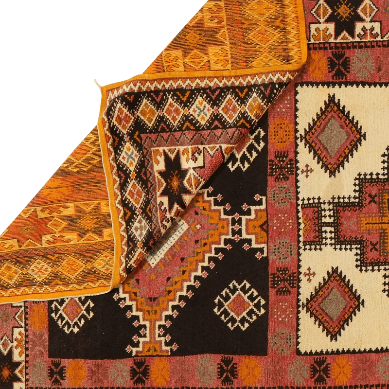 Ouzguit · Handgeknüpft – Bunt, 330x201 cm