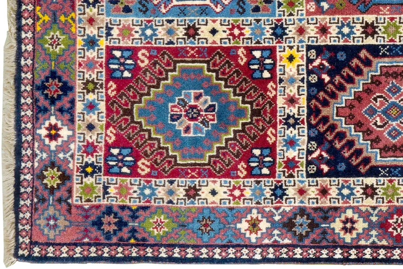 Yalameh · Handgeknüpft – Bunt, 130x85 cm
