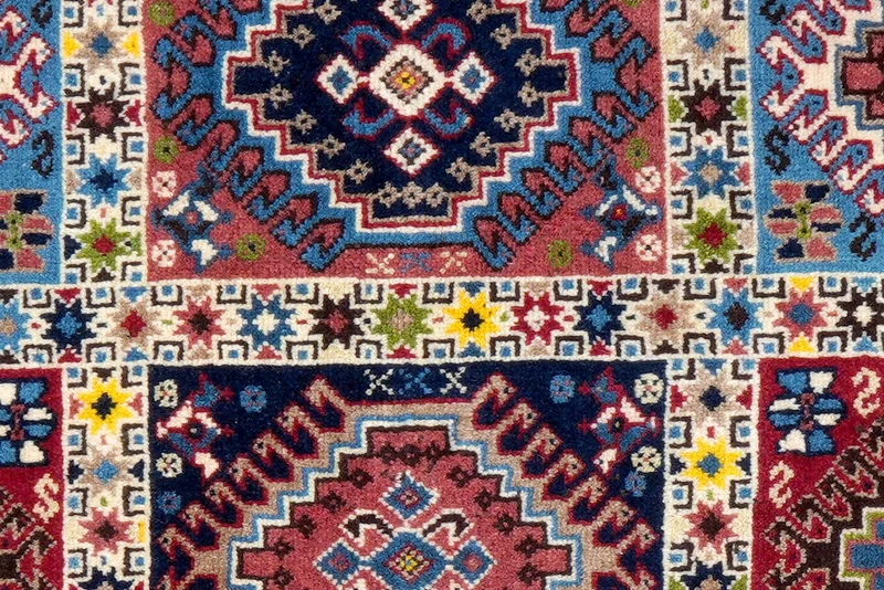 Yalameh · Handgeknüpft – Bunt, 130x85 cm