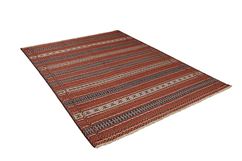 Kelim Kordi · Handgewebt – Beige, 244x169 cm