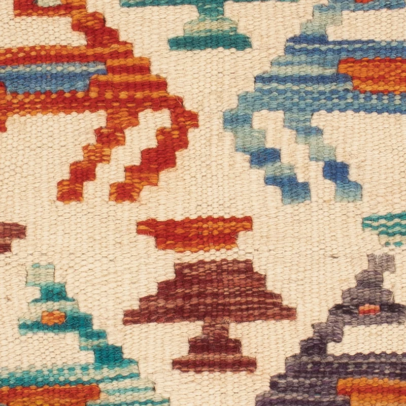 Kissen Teppich 50x50cm - mehrfarbig