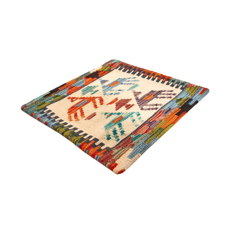 Kissen Teppich 50x50cm - mehrfarbig