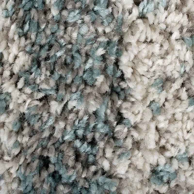 Hochflor Teppich - Dakaro Reza Blau