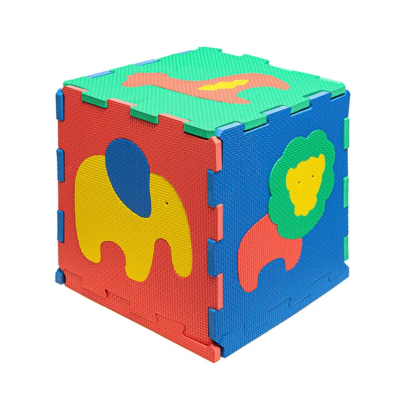 Foam Puzzlematte - Sam Safari Bunt