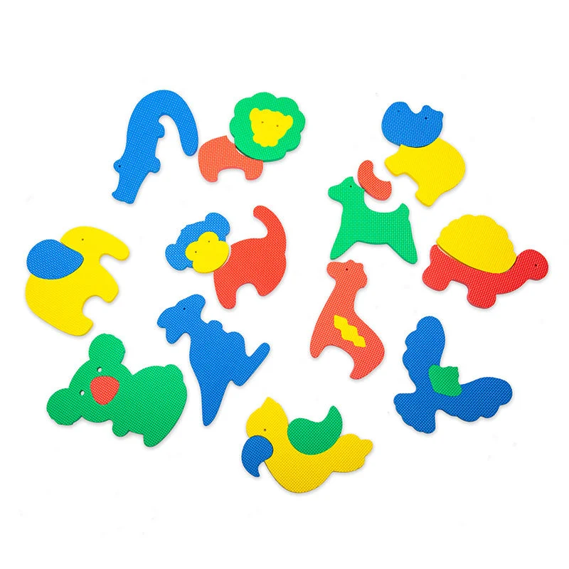 Foam Puzzlematte - Sam Safari Bunt