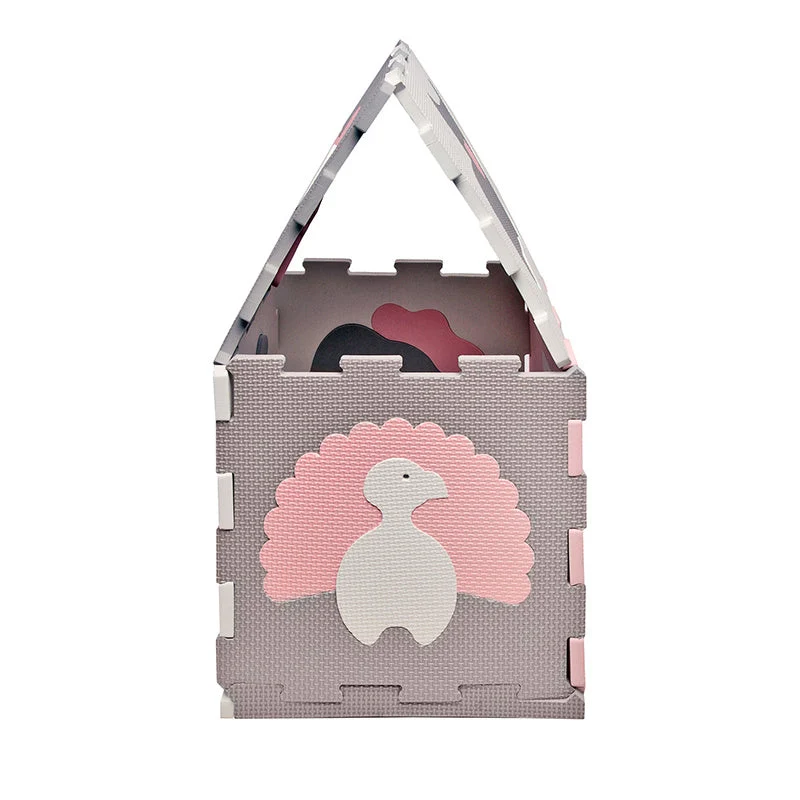 Foam Puzzlematte - Sam Bauernhof Rosa