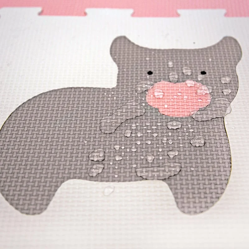 Foam Puzzlematte - Sam Bauernhof Rosa