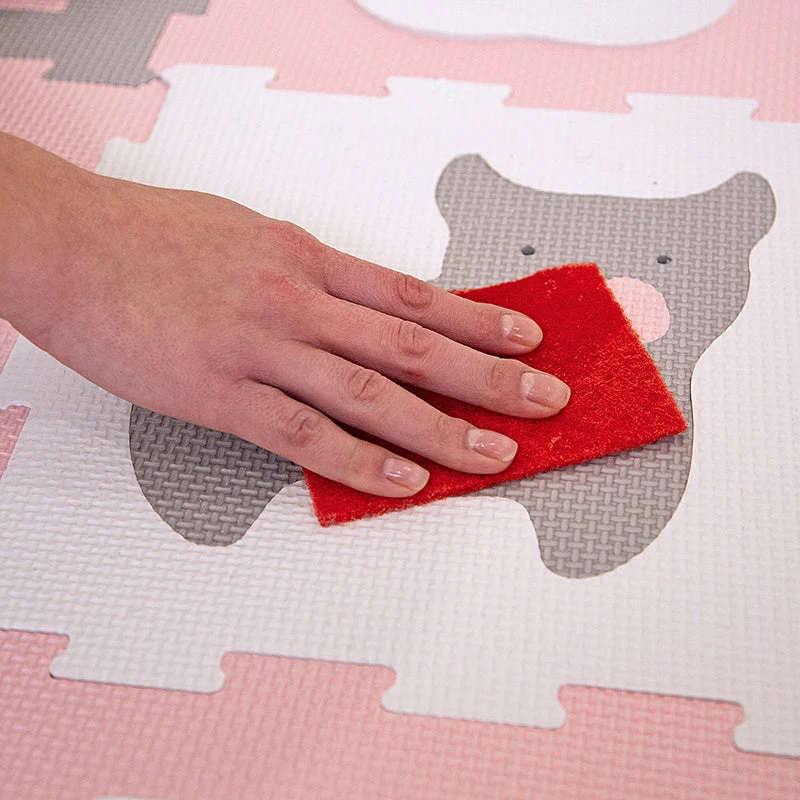 Foam Puzzlematte - Sam Bauernhof Rosa