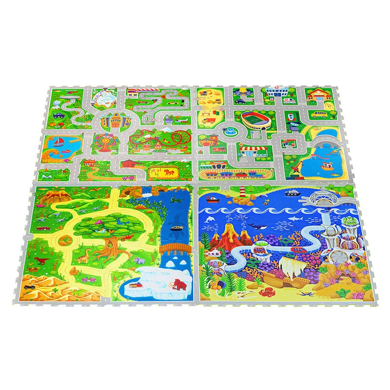 Foam Puzzlematte - Max Ozean Bunt