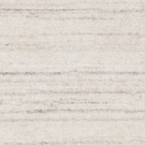 Loribaft Loom Teppich 60x90cm - Wollteppich - naturweiß