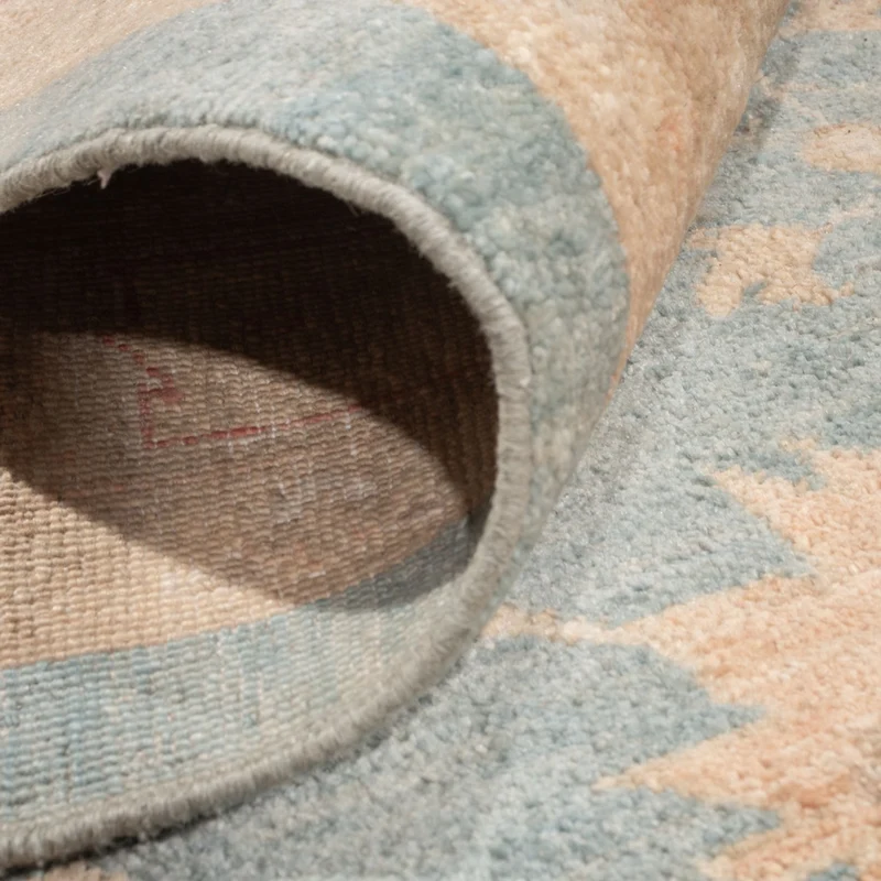 Ziegler Teppich 304x440cm - Orientteppich - hellblau
