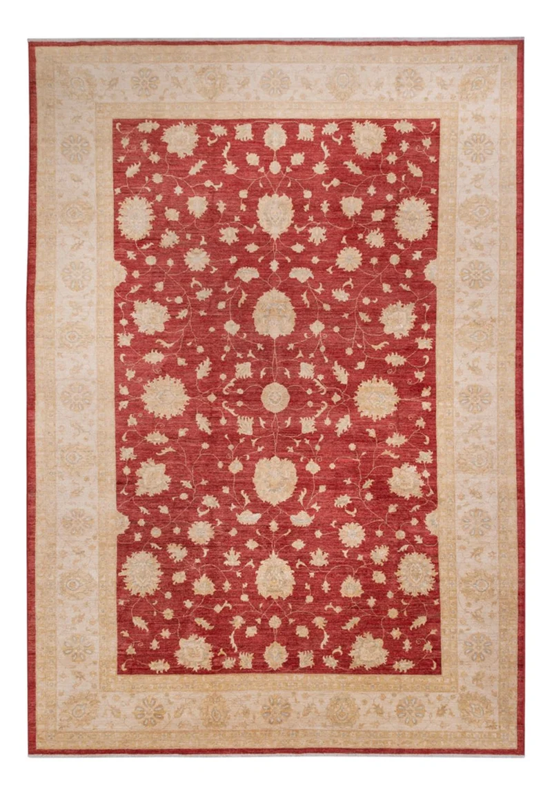 Ziegler Teppich 310x444cm - Orientteppich - rot