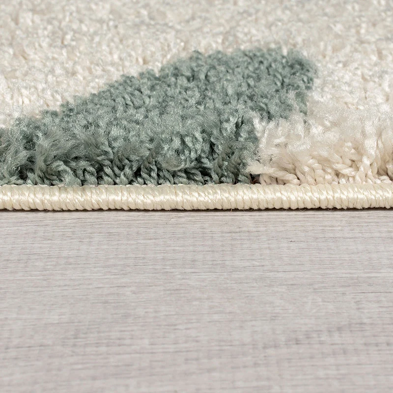 Hochflor Teppich - Alano Squiggle Bunt