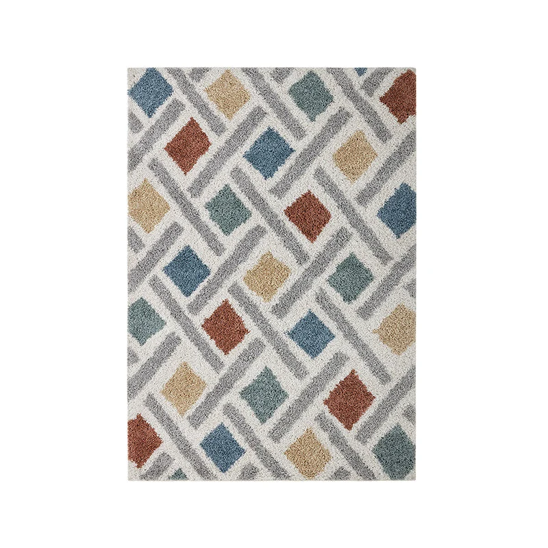 Hochflor Teppich - Alano Sketch Bunt
