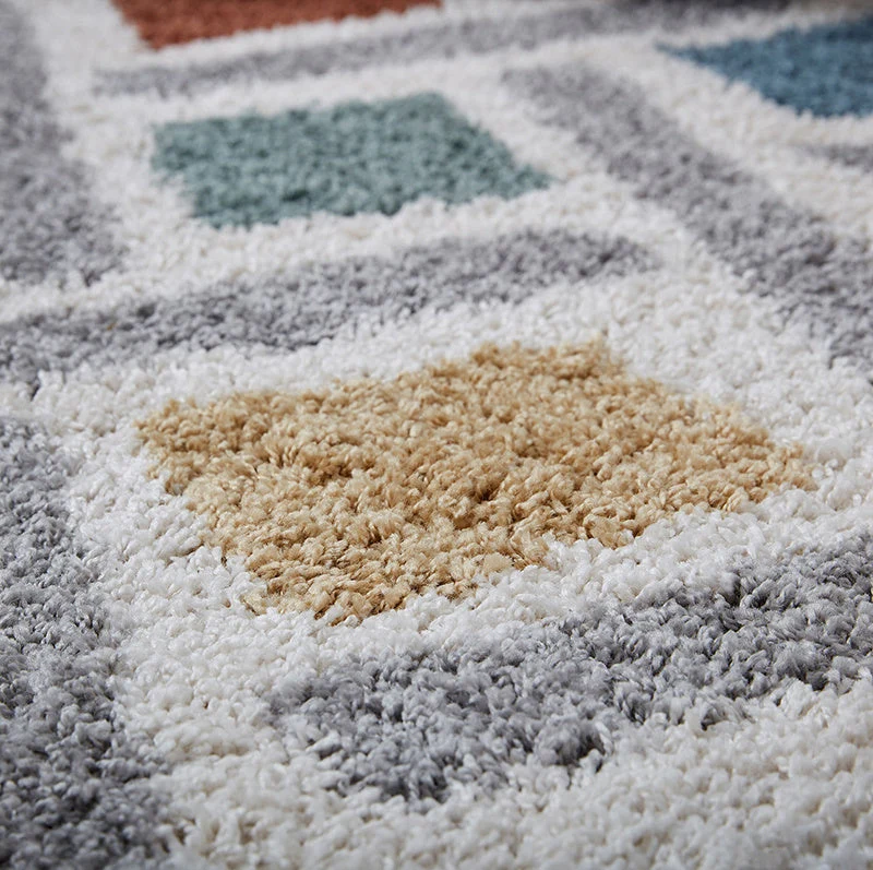 Hochflor Teppich - Alano Sketch Bunt