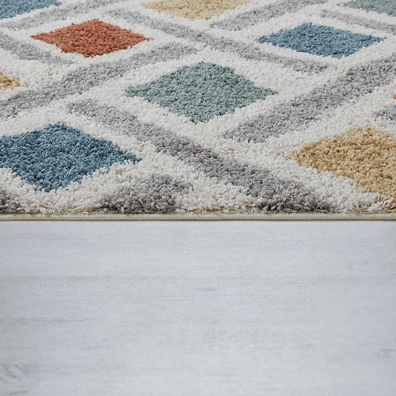 Hochflor Teppich - Alano Sketch Bunt