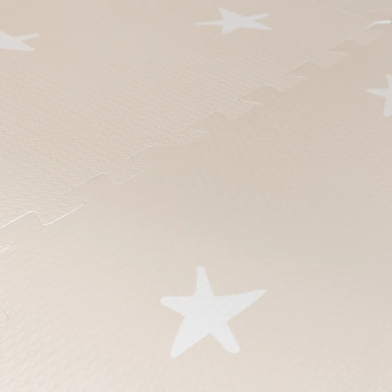 Puzzlematte - Alfie XL Stars Grau/Beige