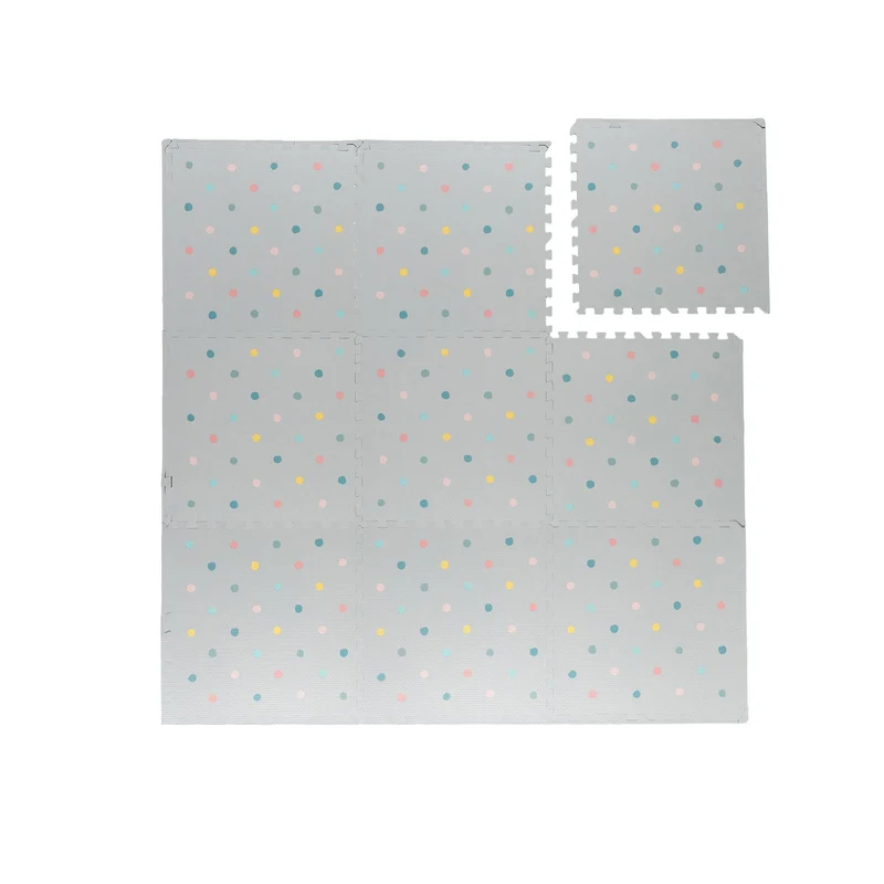 Puzzlematte - Alfie XL Dots Hellgrau