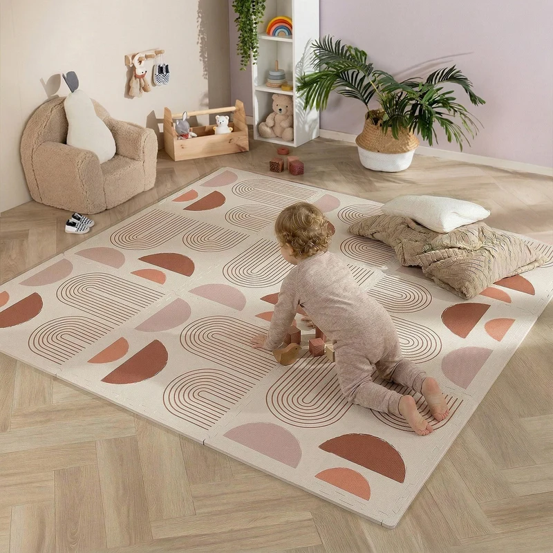 Puzzlematte - Alfie XL Arches Hellgrau Multi