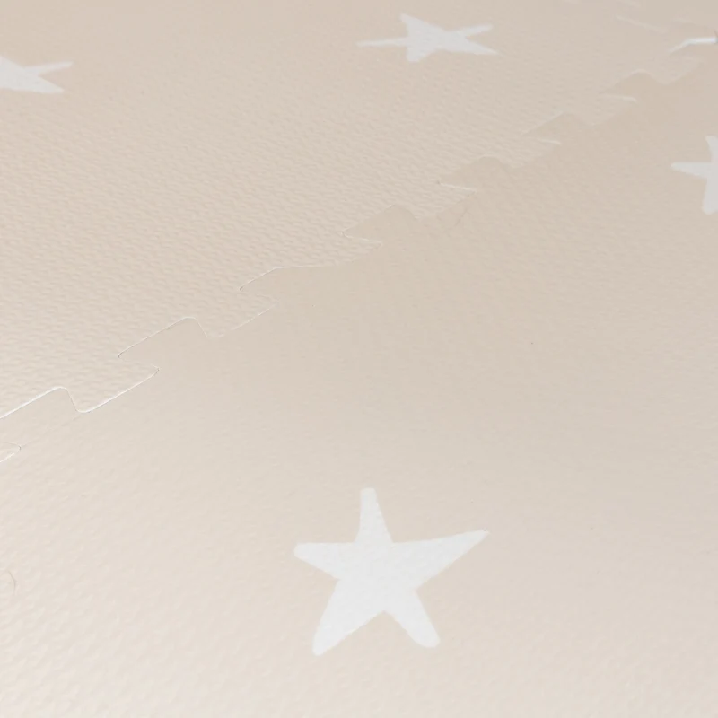 Puzzlematte - Alfie Stars Grau/Beige