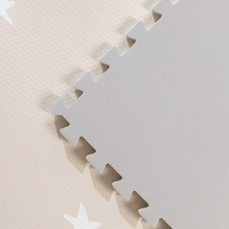 Puzzlematte - Alfie Stars Grau/Beige