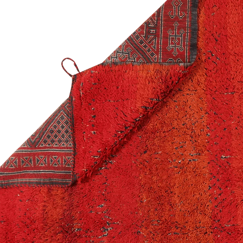 Zaiane · Handgeknüpft – Rot, 280x200 cm