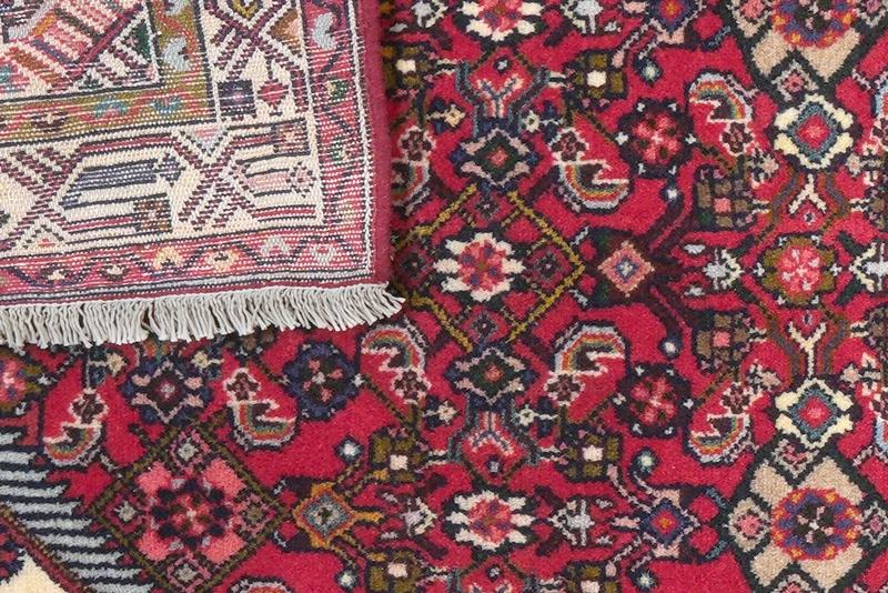 Assadabad · Handgeknüpft – Rot, 212x77 cm