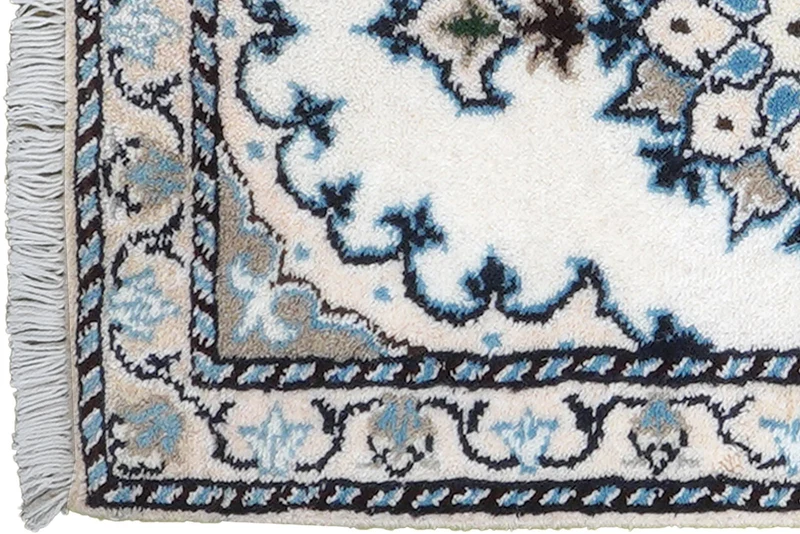 Nain 12La · Handgeknüpft – Beige, 67x38 cm