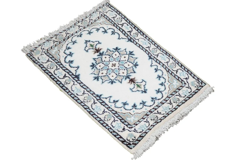 Nain 12La · Handgeknüpft – Beige, 67x38 cm