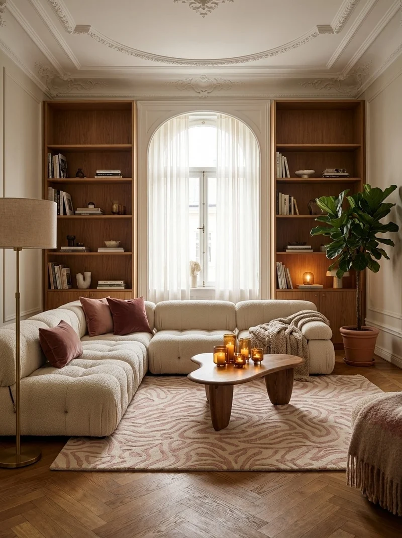 Pink Panther · Handgetuftet – Beige, 240x170 cm